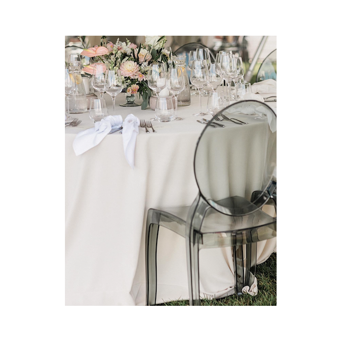 Queen Transparent Chair (rent)