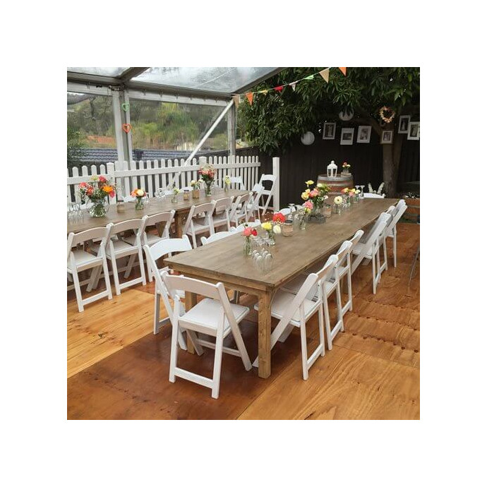 White Foldable Chair (rent)