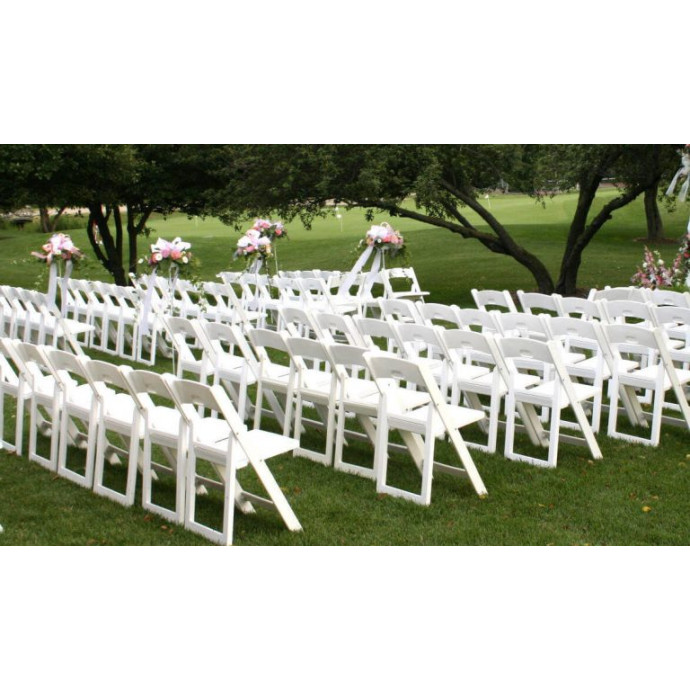 White Foldable Chair (rent)