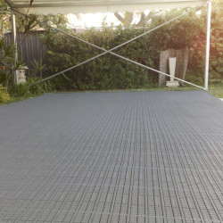 Plastic flooring (rent)