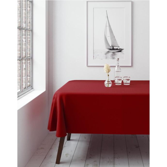 Burguny Rectangular Tablecloth [various sizes] (rent)