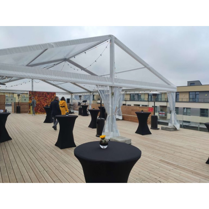 Black Bar Tablecloth (rent)