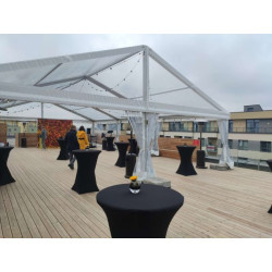 Transparent Modular Tent (for rent), 10 m wide