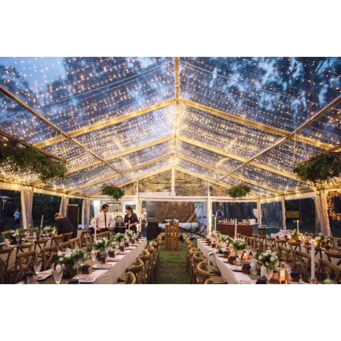 Transparent Modular Pavilion (for rent), 9 m wide