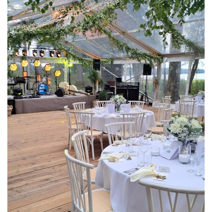 Transparent Modular Tent (rent), 10 m wide