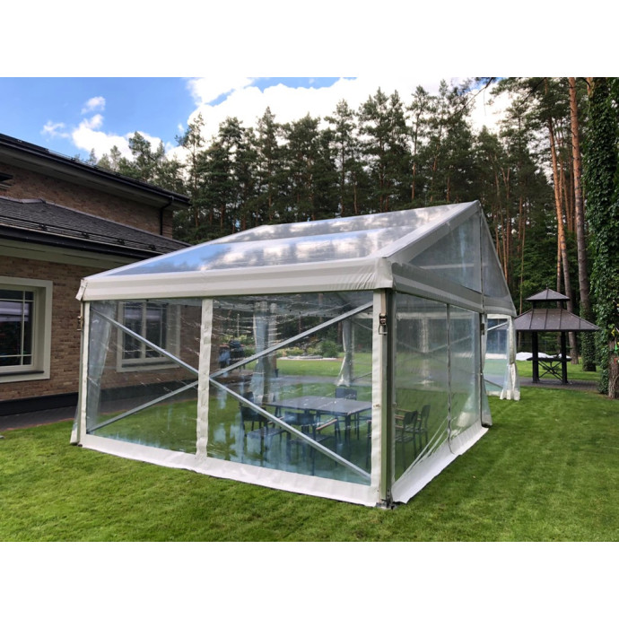 Transparent Modular Tent (rent), 10 m wide