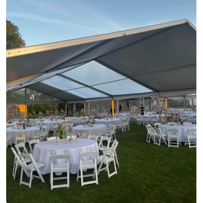 Transparent Modular Tent (rent), 10 m wide
