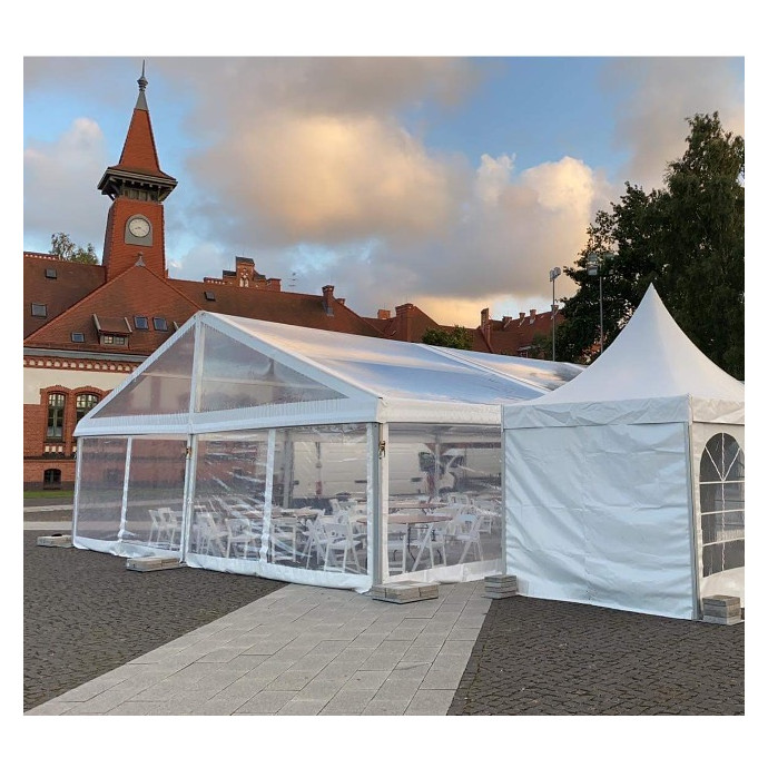 Transparent Modular Tent (rent), 10 m wide