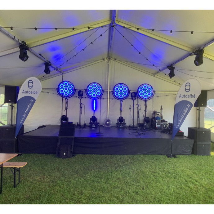 Modular Pavilion (rent), 10 m wide