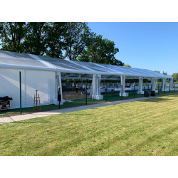 Transparent Arched Modular Tent 15 m wide (rent)