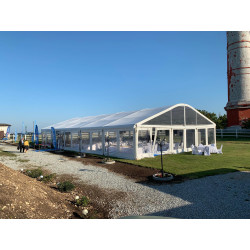 Arched Modular Tent 15 m wide (rent)