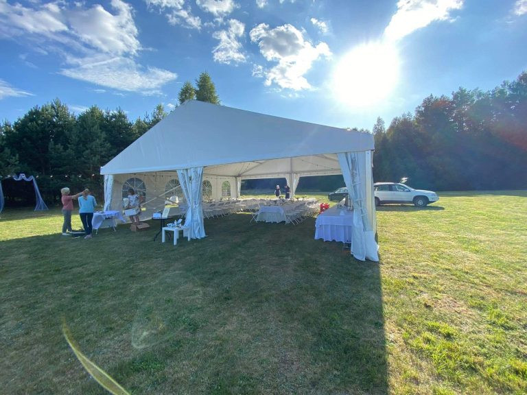 Modular Tent (rent), 10 m wide