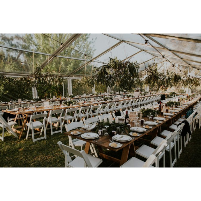 Transparent Modular Tent 9 m wide (rent)