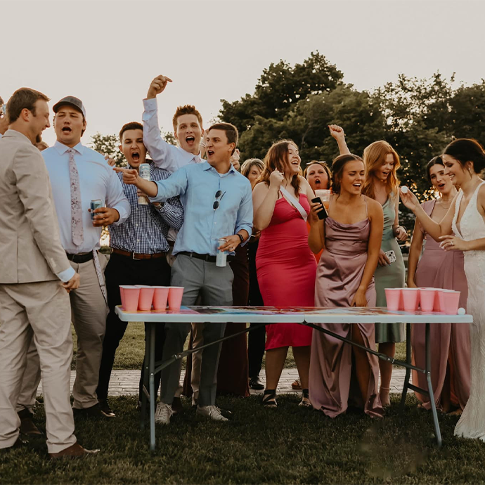 Lauko žaidimas - BEER PONG (nuoma)