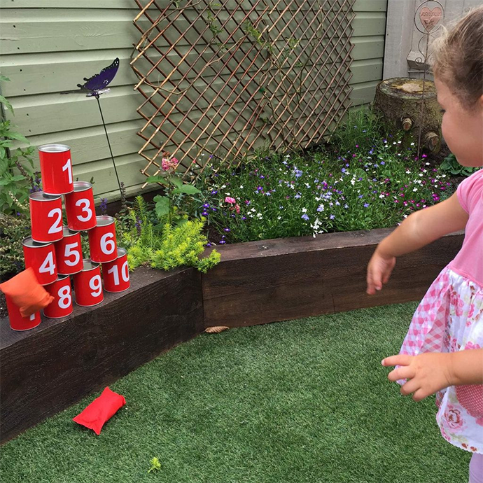 Outdoor games for rent - Cannonball
