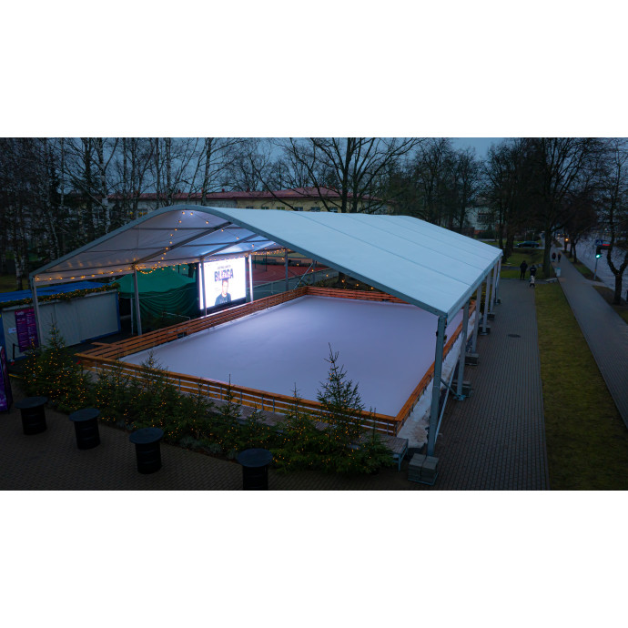 Arched Modular Tent 15 m wide (rent)