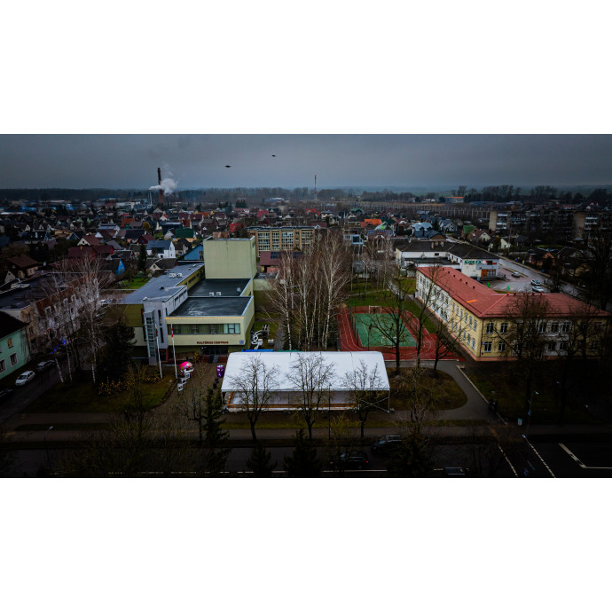Modulinis Arkinio Tipo Paviljonas (nuoma), 15 m pločio