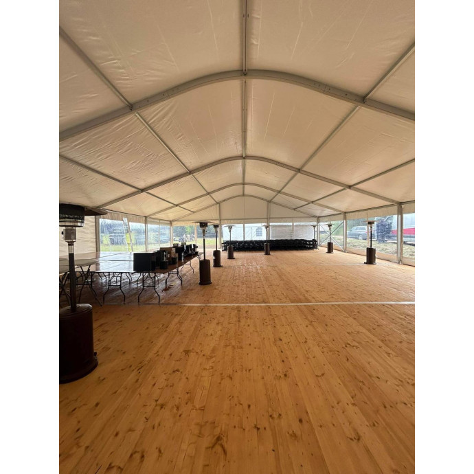 Arched Modular Tent 15 m wide (rent)