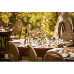 Wooden Round Farm Table...