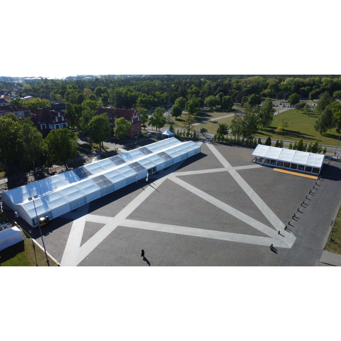 Modular Pavilion (for rent), 20 m wide